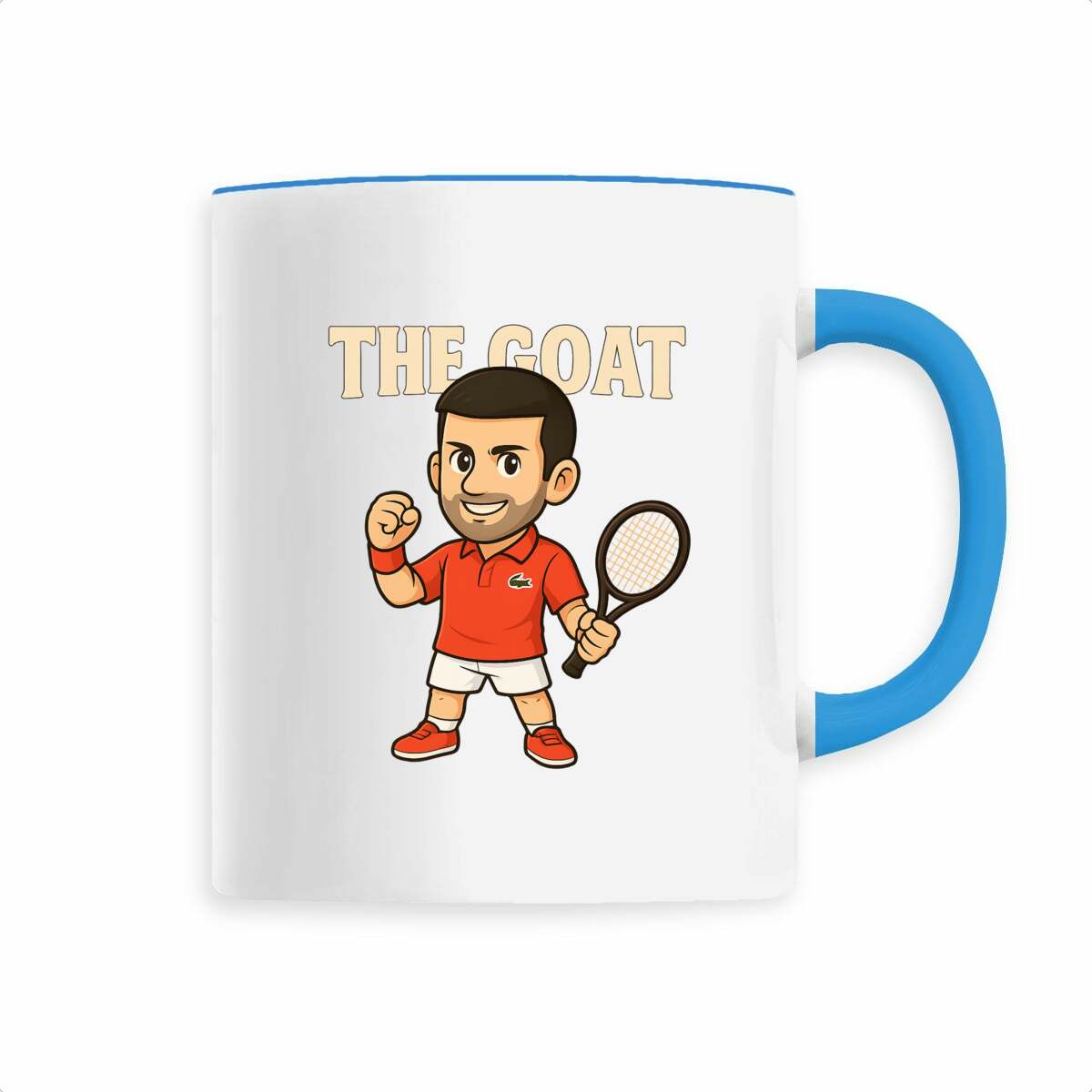 Mug Tennis Novak Djokovic Manga THE GOAT Force et Résilience