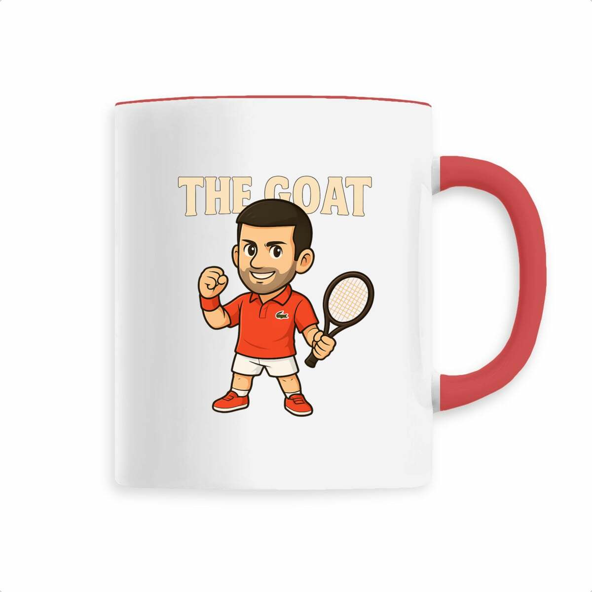 Mug Tennis Novak Djokovic Manga THE GOAT Force et Résilience
