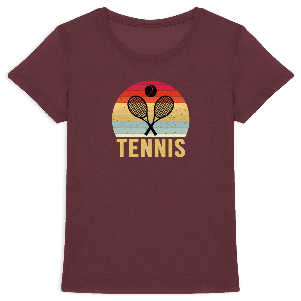 T-shirt Femme Tennis simple coloré