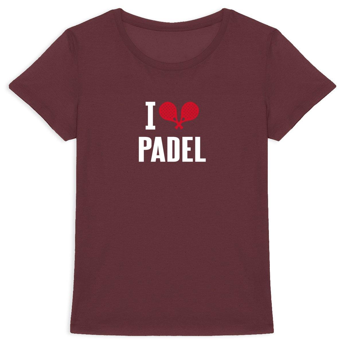 T-shirt Femme I Love Padel