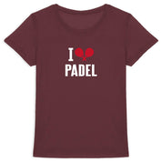 T-shirt Femme I Love Padel