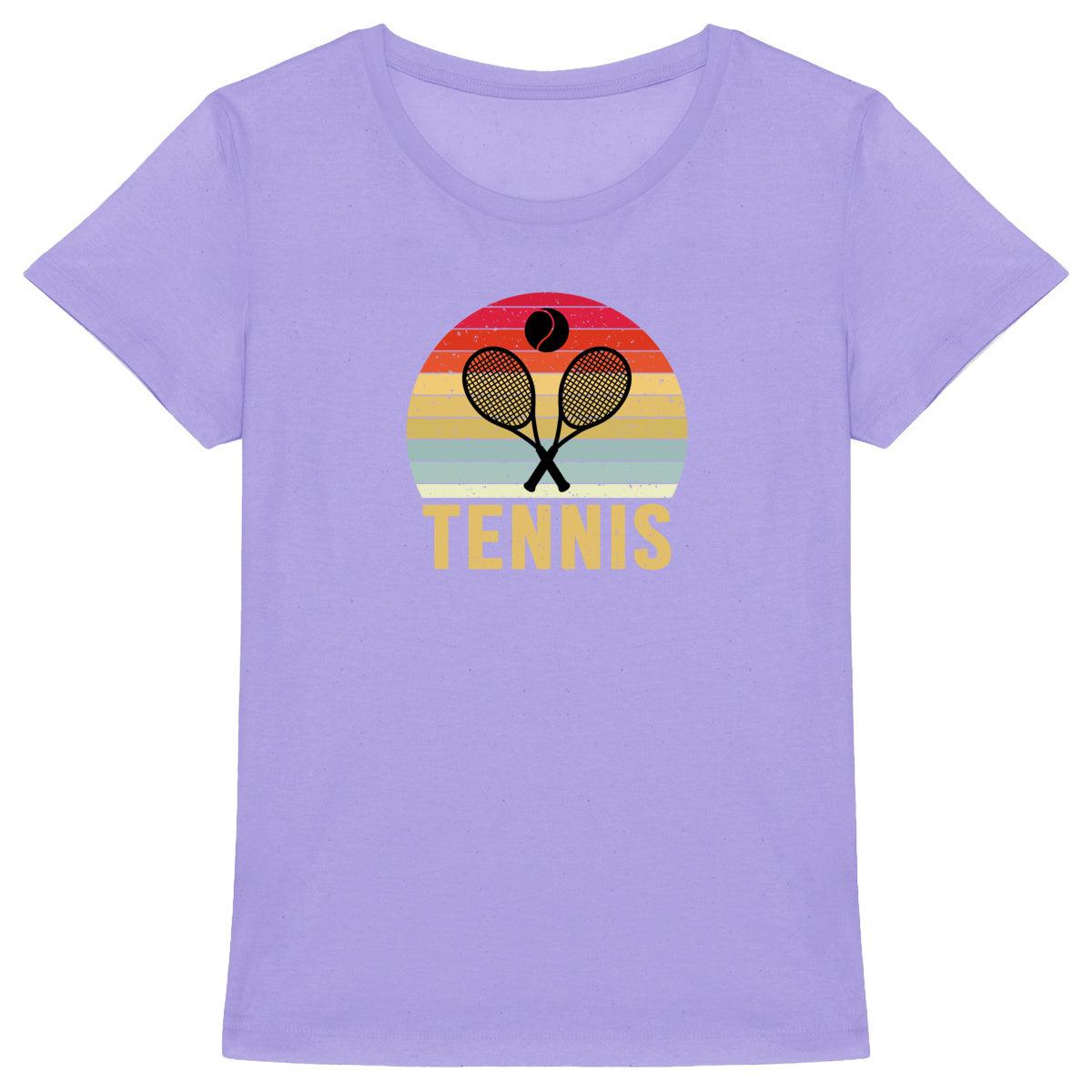 T-shirt Femme Tennis simple coloré