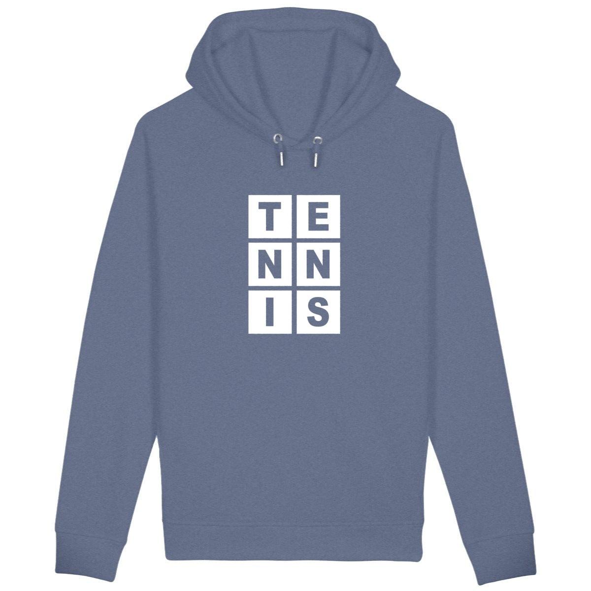 Sweat tennis lettres blanches Homme et Femme