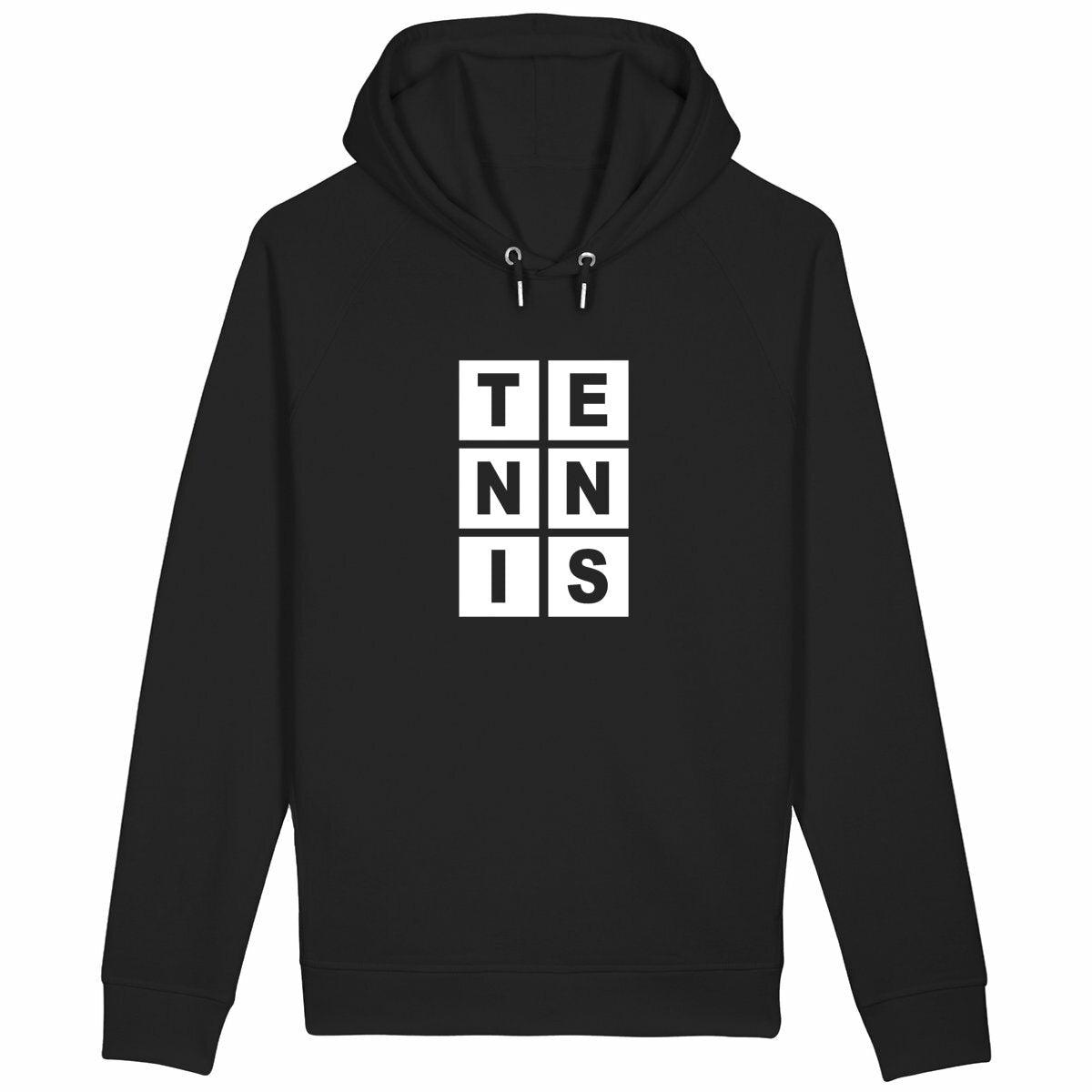 Sweat tennis lettres blanches Homme et Femme