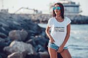 T-shirt J'peux pas j'ai tennis Balle blanche Femme