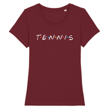 Charger l&#39;image dans la galerie, T-shirt Tennis friends blanc Femme
