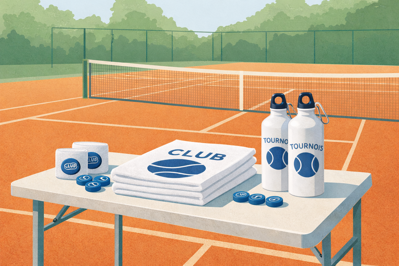 Idées de lots pour tournois de tennis amateurs : cadeaux personnalisés, accessoires utiles et options économiques pour les clubs