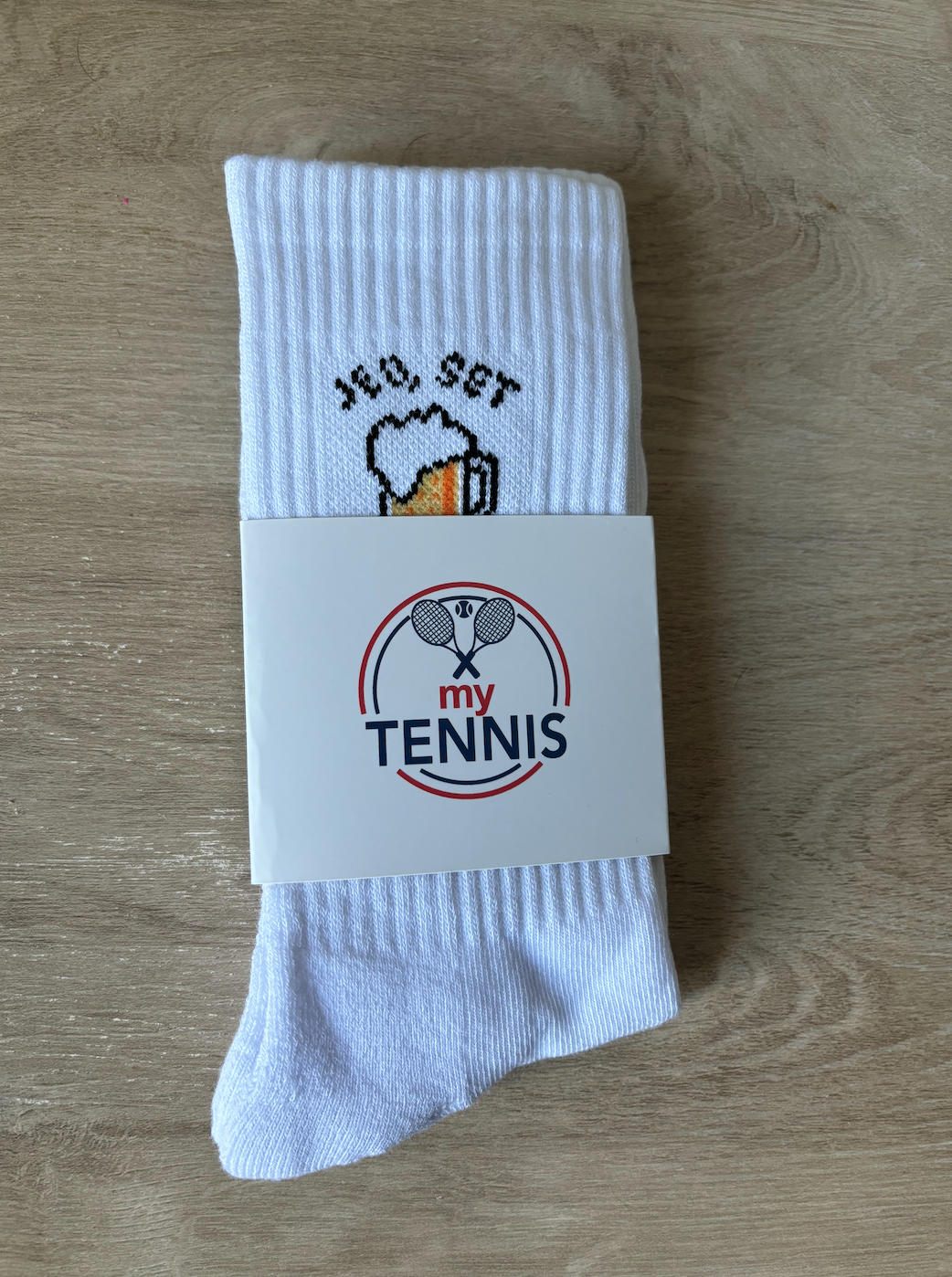 Chaussettes de tennis - Jeu Set... et bière