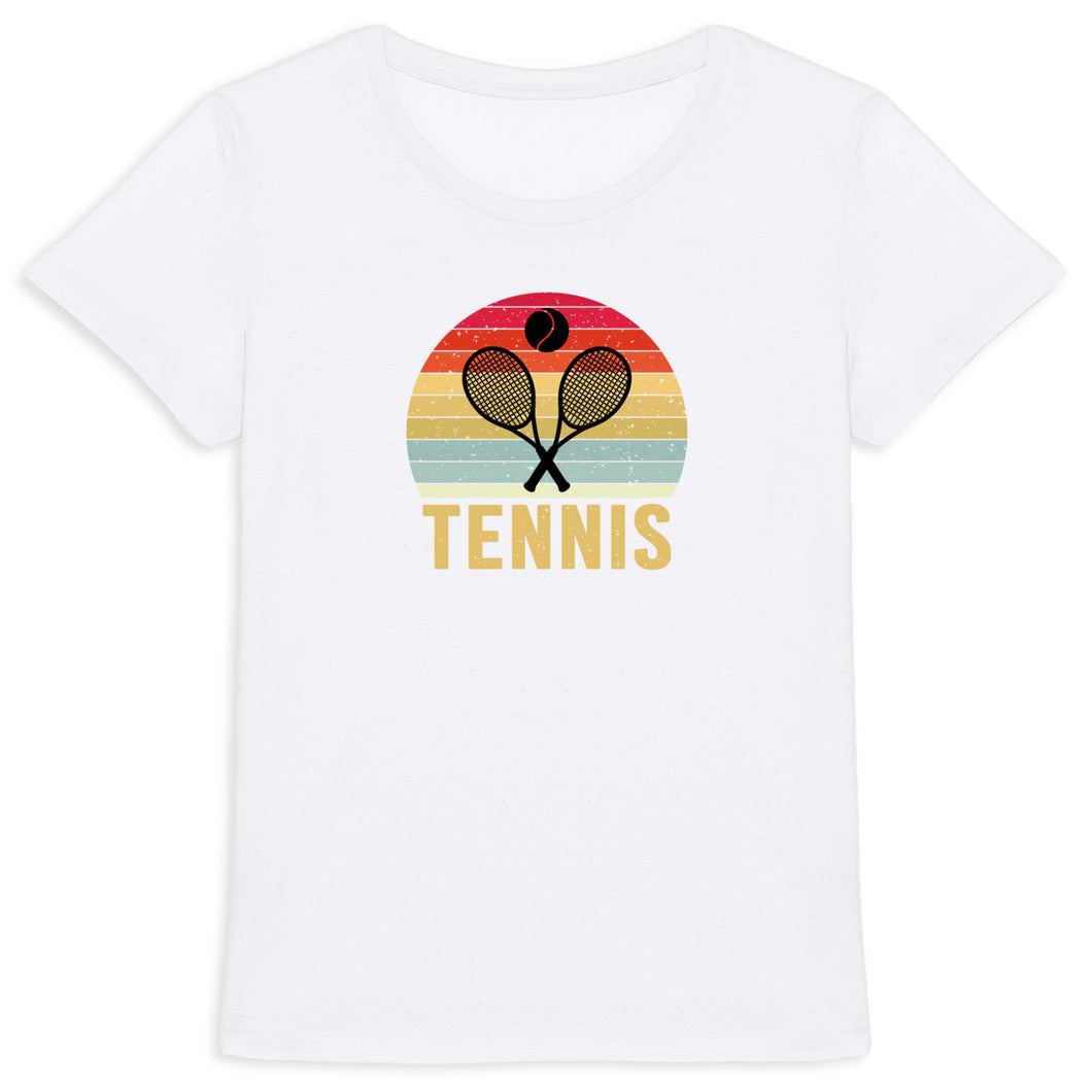 T-shirt Femme Tennis simple coloré 