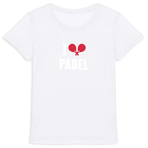 T-shirt Femme I Love Padel 