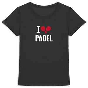 T-shirt Femme I Love Padel 