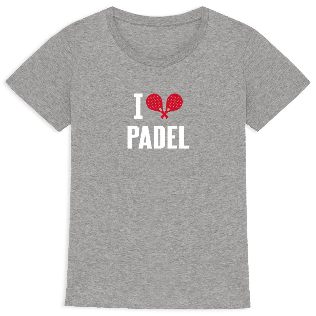 T-shirt Femme I Love Padel 