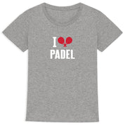 T-shirt Femme I Love Padel 