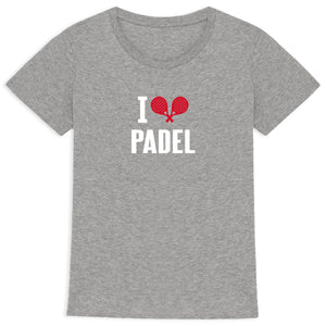 T-shirt Femme I Love Padel 