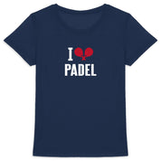 T-shirt Femme I Love Padel 
