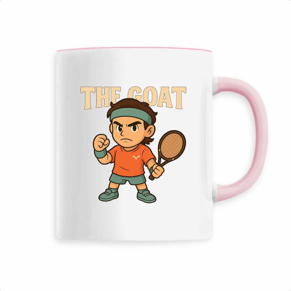 Tennis Mug Rafael Nadal Manga THE GOAT L'Esprit Combattif