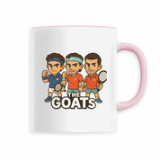 Mug Trio Federer - Nadal - Djokovic THE GOATS Tennis legends