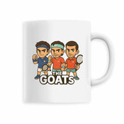 Mug Trio Federer - Nadal - Djokovic THE GOATS Tennis legends
