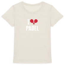 Charger l&#39;image dans la galerie, T-shirt Femme I Love Padel 
