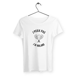 T-shirt Jpeux pas jai Roland Raquettes Femme