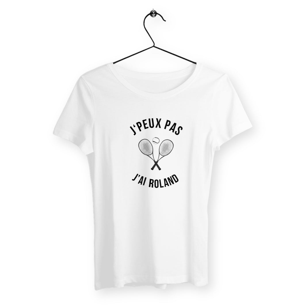 T-shirt Jpeux pas jai Roland Raquettes Femme