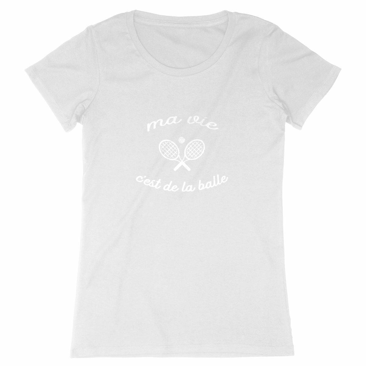 T-shirt Ma vie cest de la balle Femme