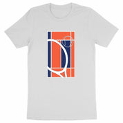 T-shirt terrain tennis orange Homme