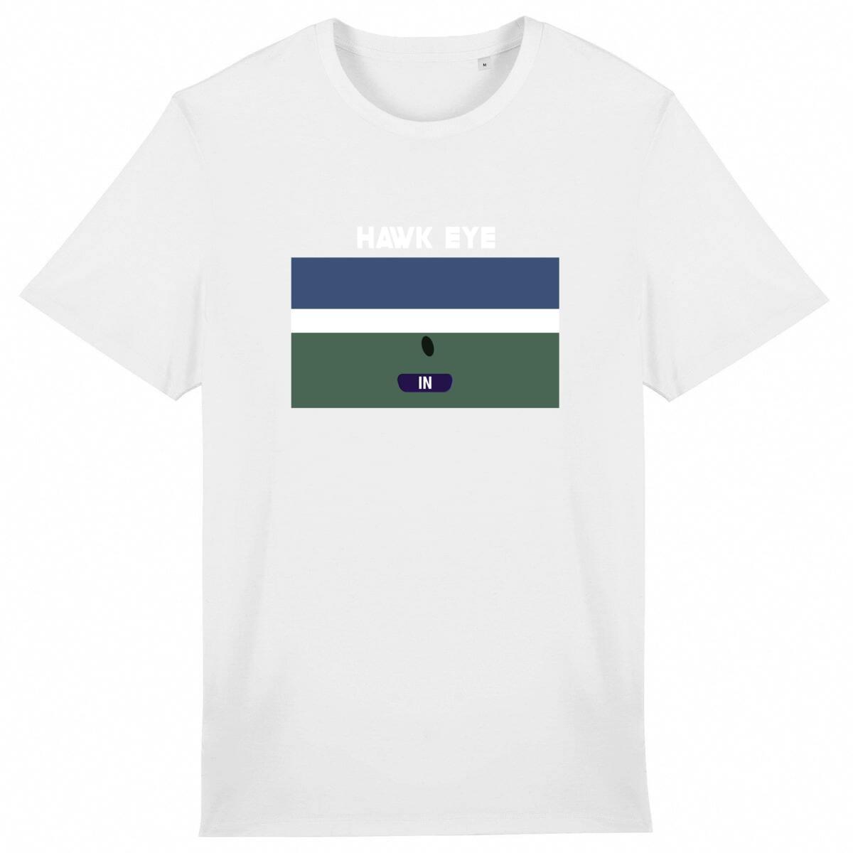 Hawk Eye tennis T-shirt white Men
