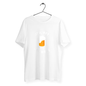 T-shirt Jeu, Set et Bière blanc Homme