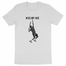 Charger l&#39;image dans la galerie, T-shirt Kiss my ace Noir Blanc Homme
