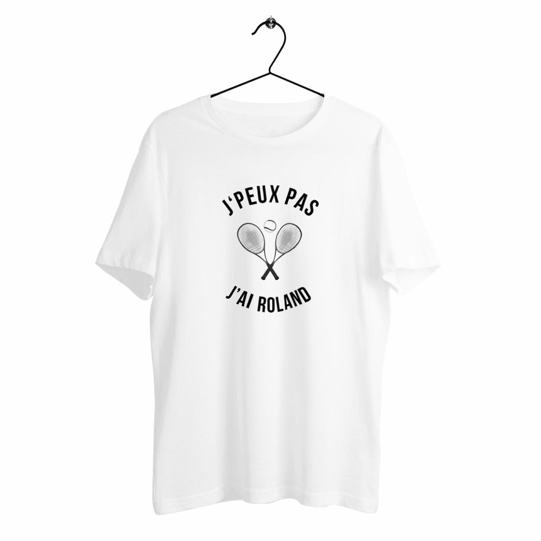 T-shirt Jpeux pas jai Roland Raquettes Homme