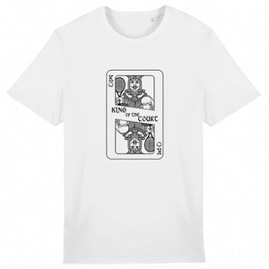 T-shirt carte King of the court tennis Homme