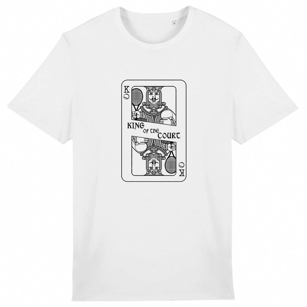 T-shirt carte King of the court tennis Homme