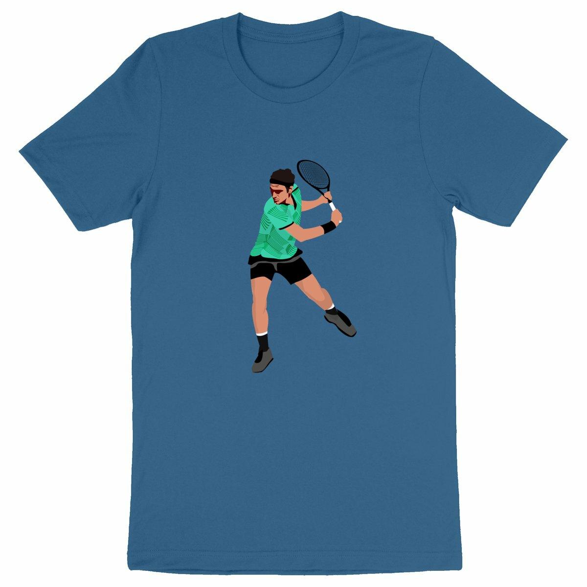 T-shirt Roger Federer dessin Homme