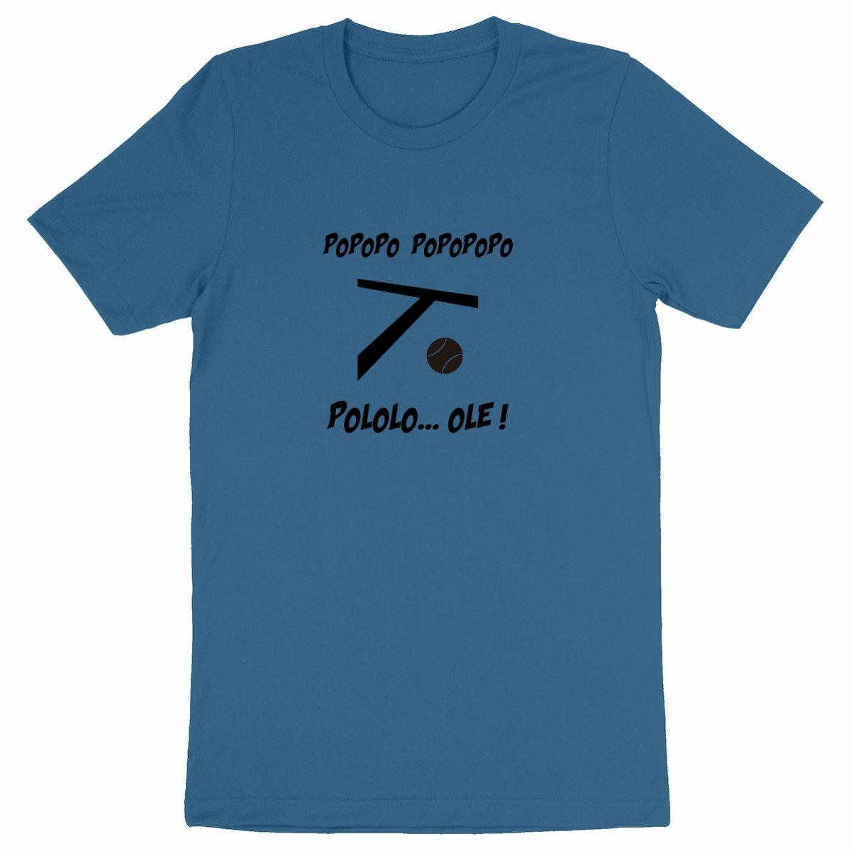T-shirt Homme Ambiance stade Tennis popopo pololo