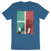 Terrain tennis T-shirt red & green Men