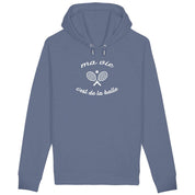 Sweat Tennis Ma vie c'est de la balle Femme