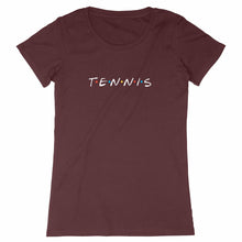 Charger l&#39;image dans la galerie, T-shirt Tennis friends blanc Femme
