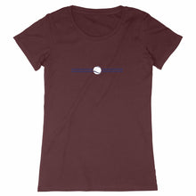 Charger l&#39;image dans la galerie, T-shirt Balle tennis blanche et bleue Femme
