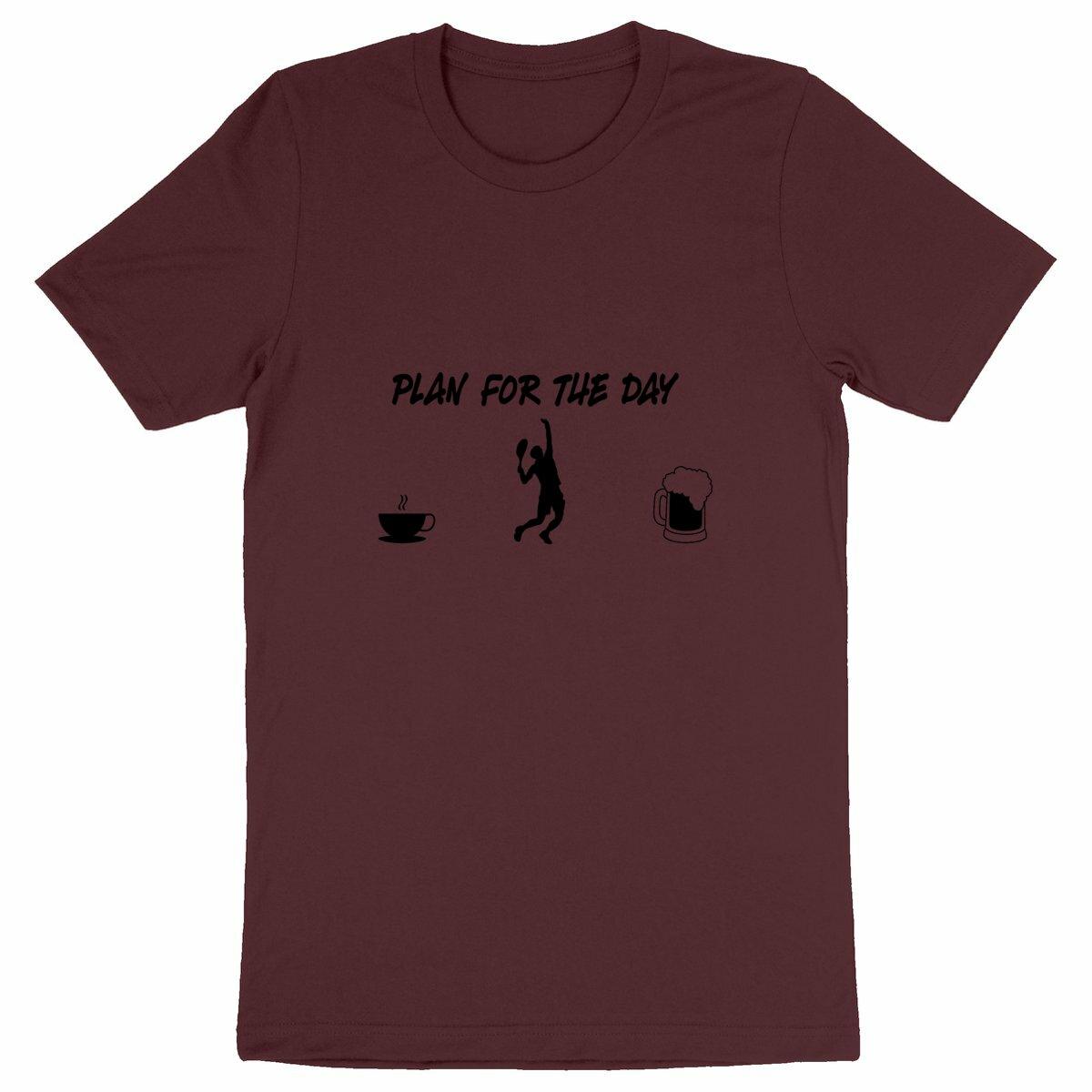T-shirt Plan for day noir Homme