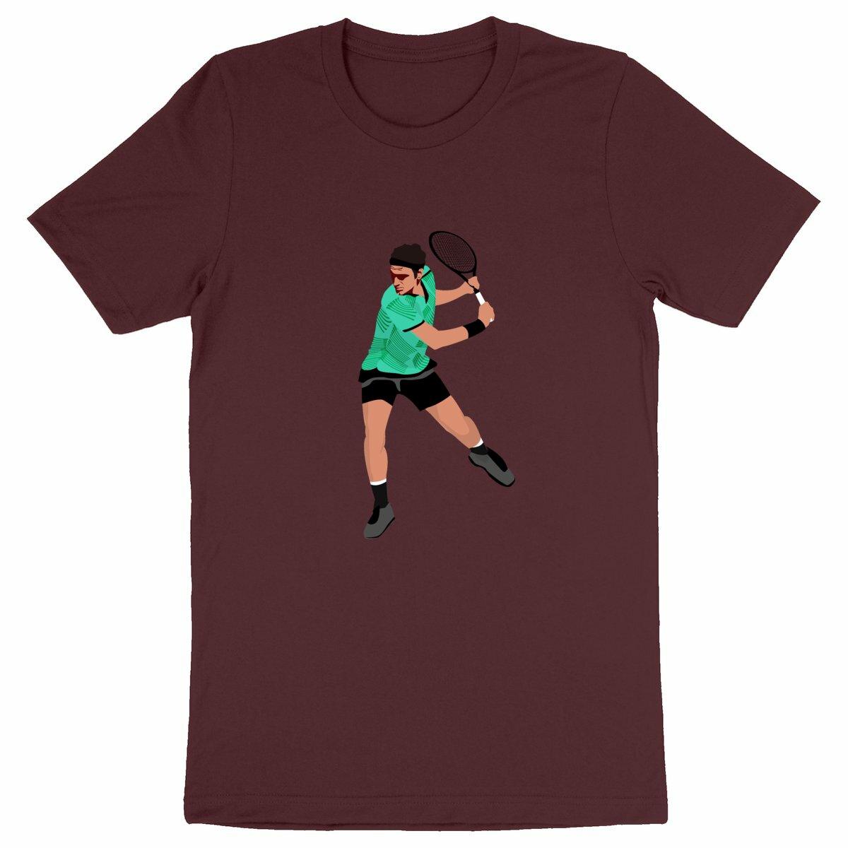 T-shirt Roger Federer dessin Homme