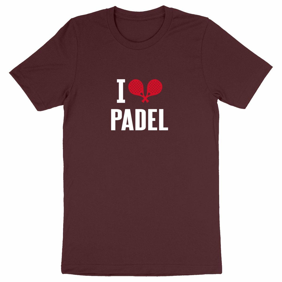 T-shirt Homme I Love Padel 