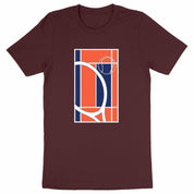 T-shirt terrain tennis orange Homme