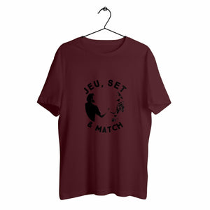 T-shirt Jeu, Set et Match Homme