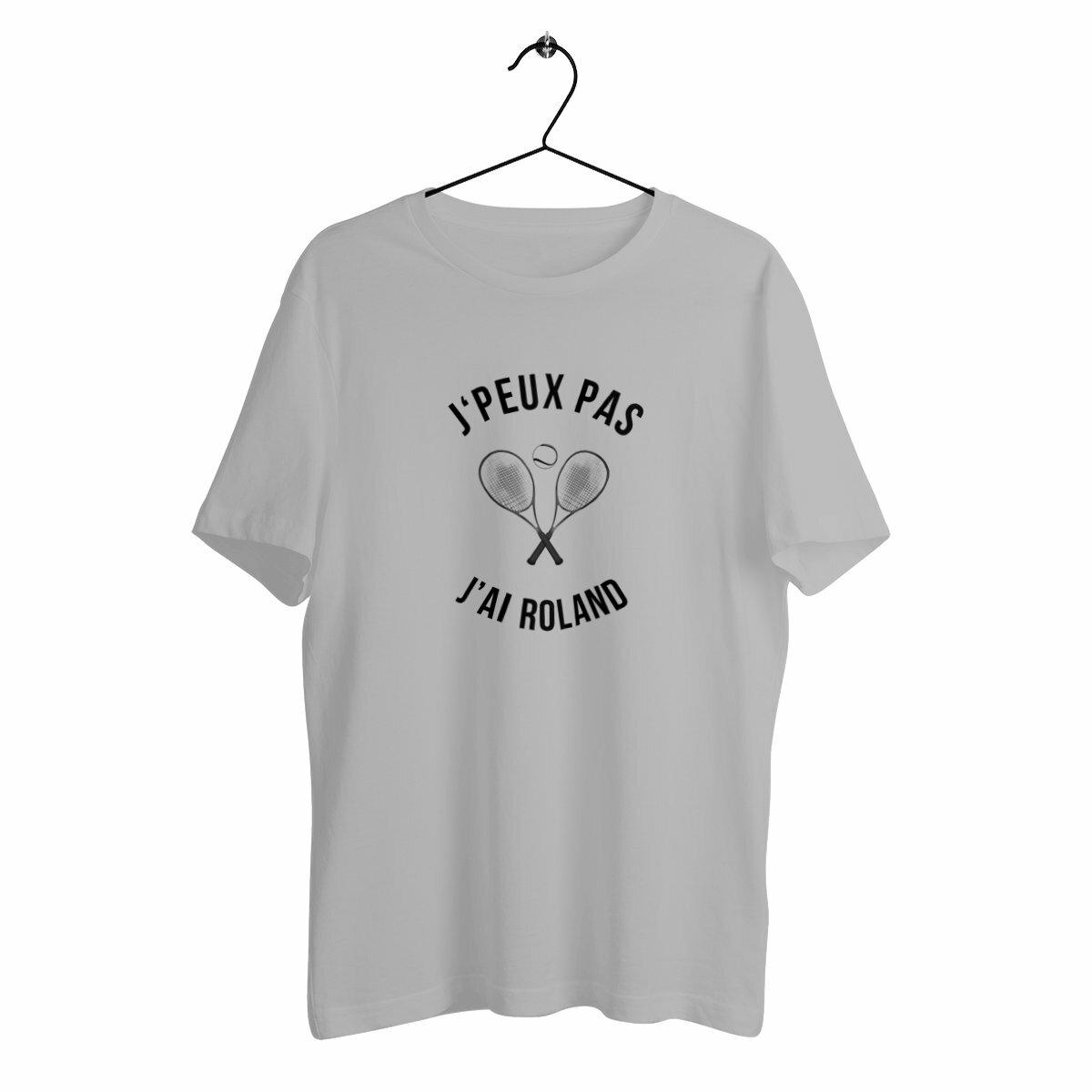 T-shirt Jpeux pas jai Roland Raquettes Homme