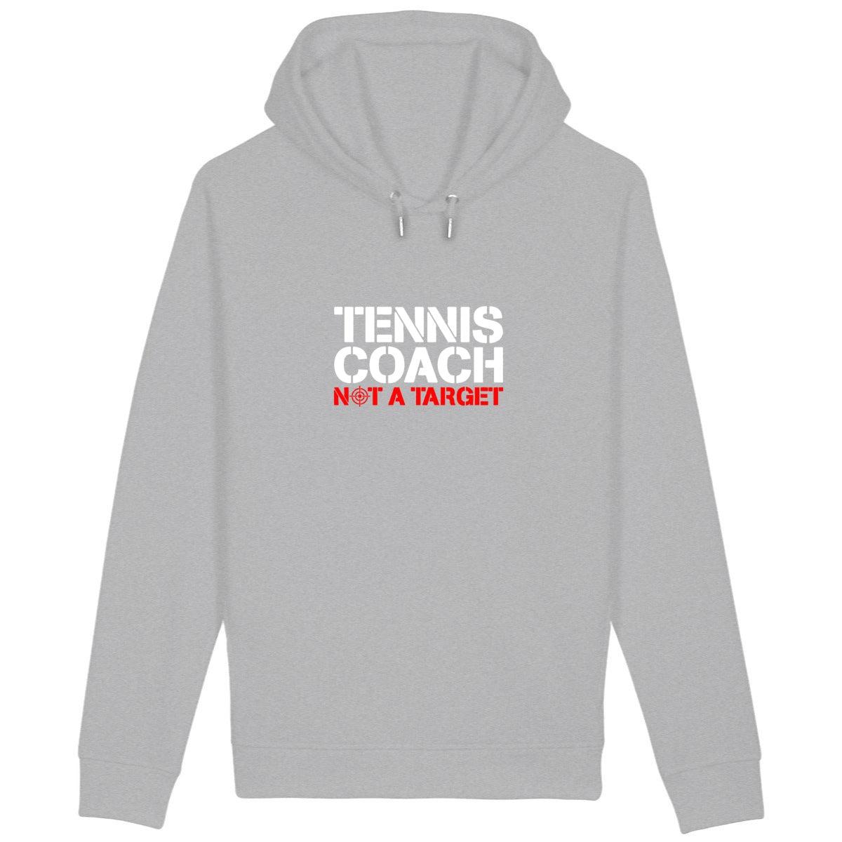 Sweat tennis coach not target