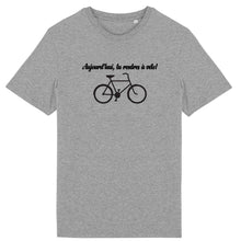 Charger l&#39;image dans la galerie, T-shirt Tu rentres à vélo noir Homme
