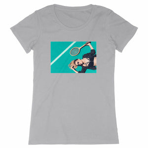 T-shirt Relax sur le court Femme