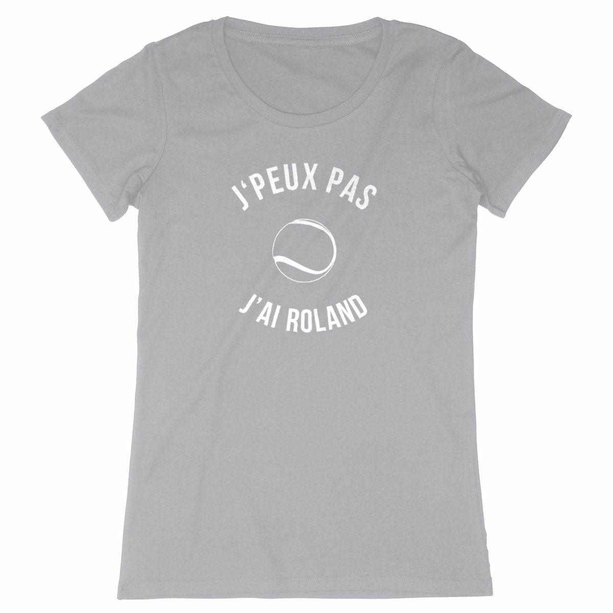 T-shirt Jpeux pas jai Roland Blanc Femme