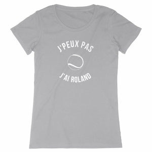 T-shirt Jpeux pas jai Roland Blanc Femme